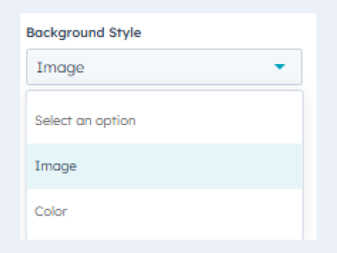Custom Background Options