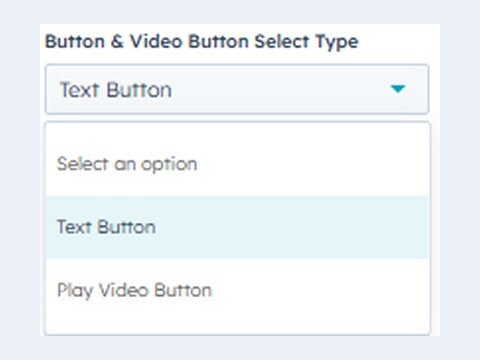 Options for Text Button and Popup Play Video Button