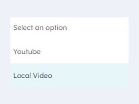 Select Video Type