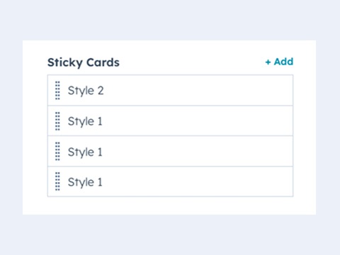 Easily Add and Edit Multiple Sticky Cards