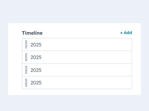 Add multiple timelines