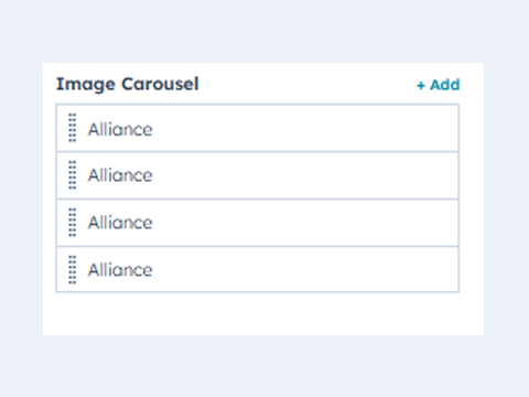 Display multiple images slide