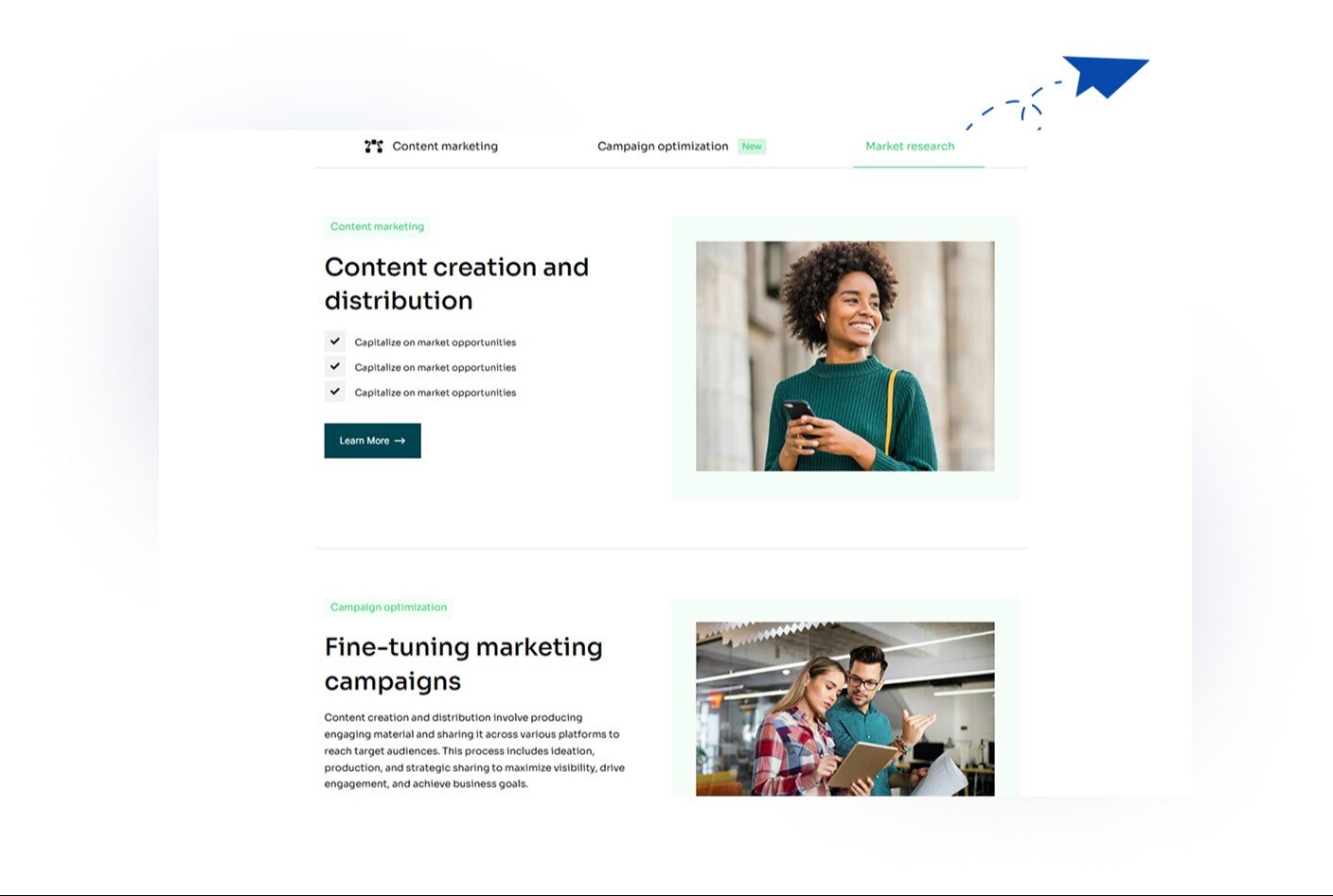 Boost Customization and Interaction with Buttons, Images, or Feature List Icons