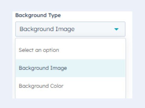 Image and Color Background Options