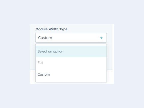 Full & Custom Width Type