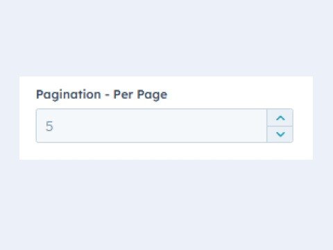 Organize Posts with Pagination